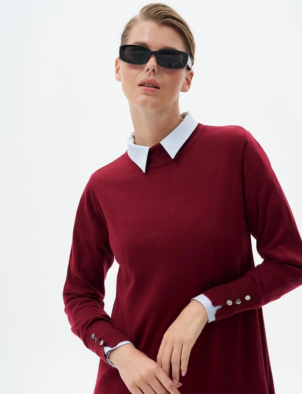 KAYRA ELBİSE TRK04 - BORDO