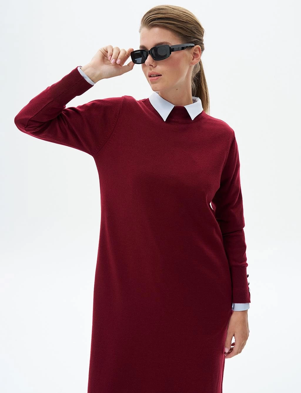 KAYRA ELBİSE TRK04 - BORDO