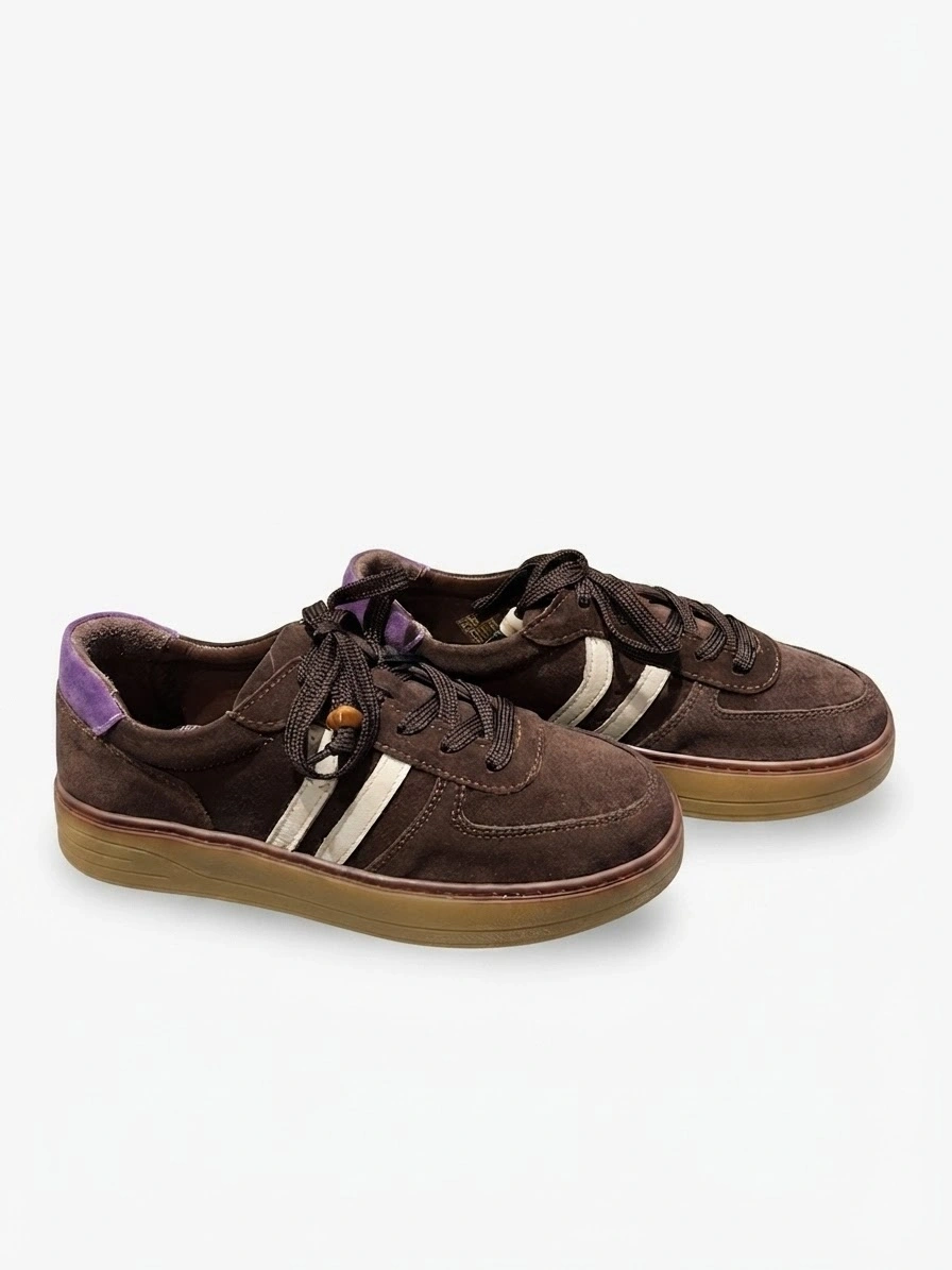KUUM AYAKKABI SÜET 35-4321 - KAHVE