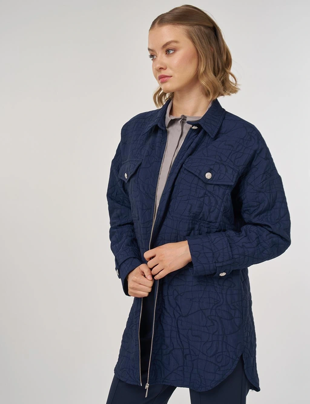 KYR CEKET 73024 - LACİVERT