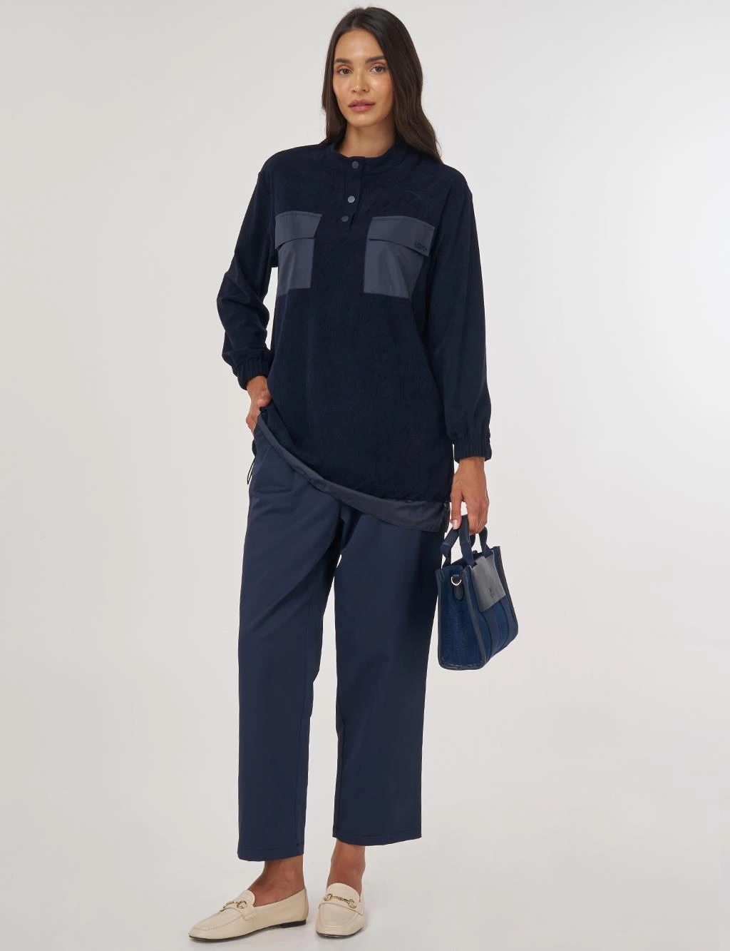 KYR SWEAT 70004 - LACİVERT