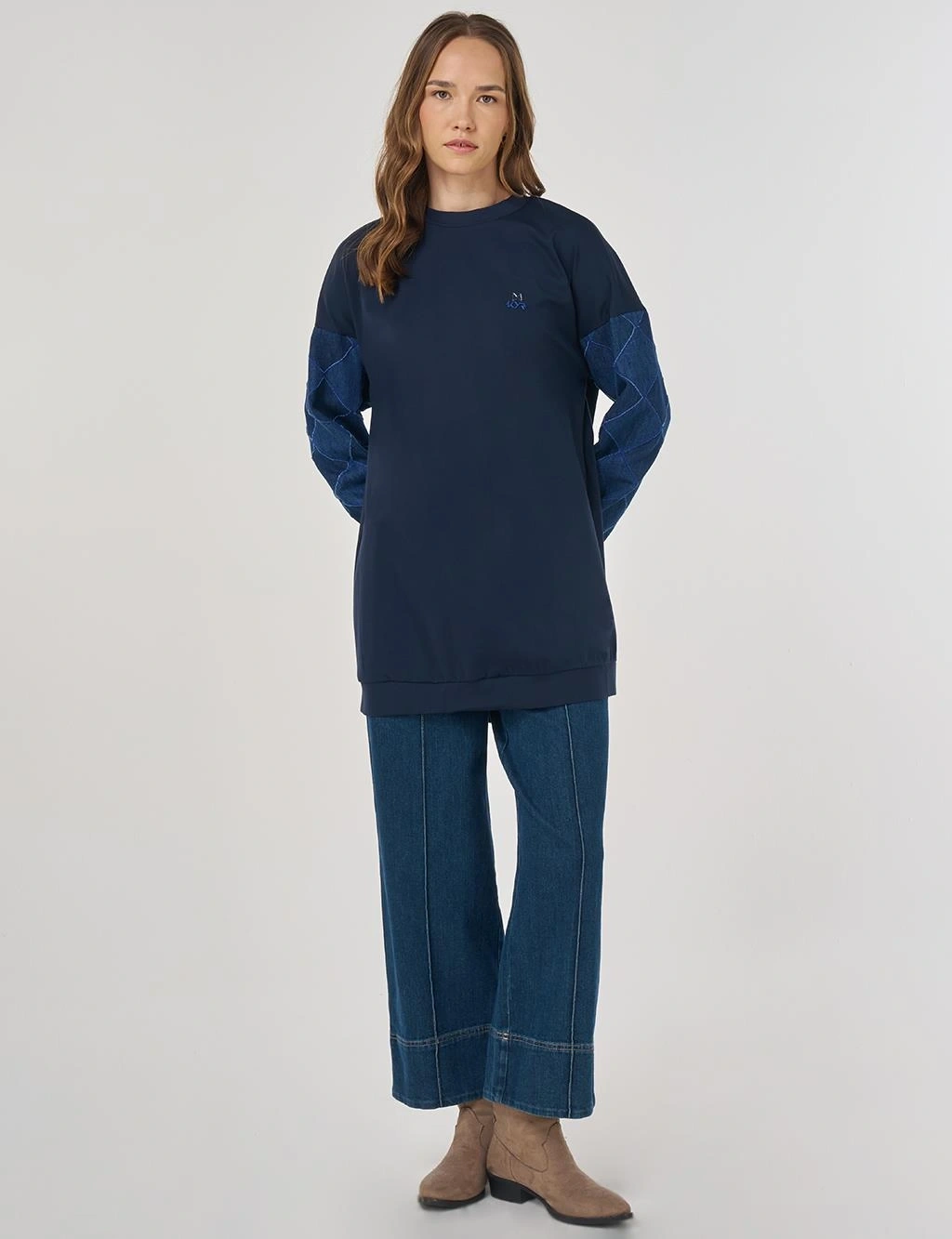 KYR SWEAT 70006 - LACİVERT