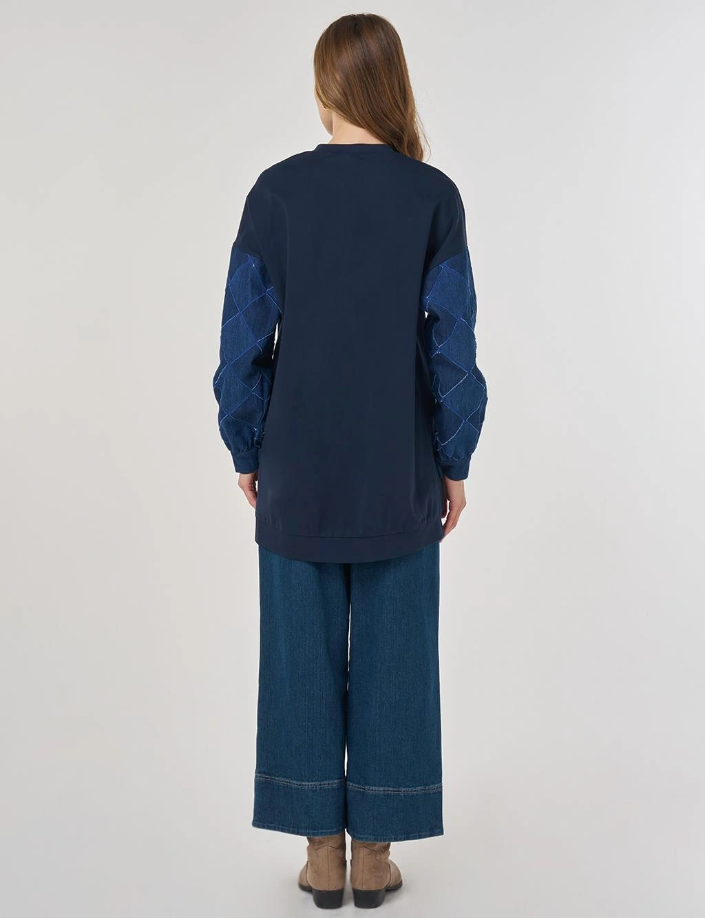 KYR SWEAT 70006 - LACİVERT