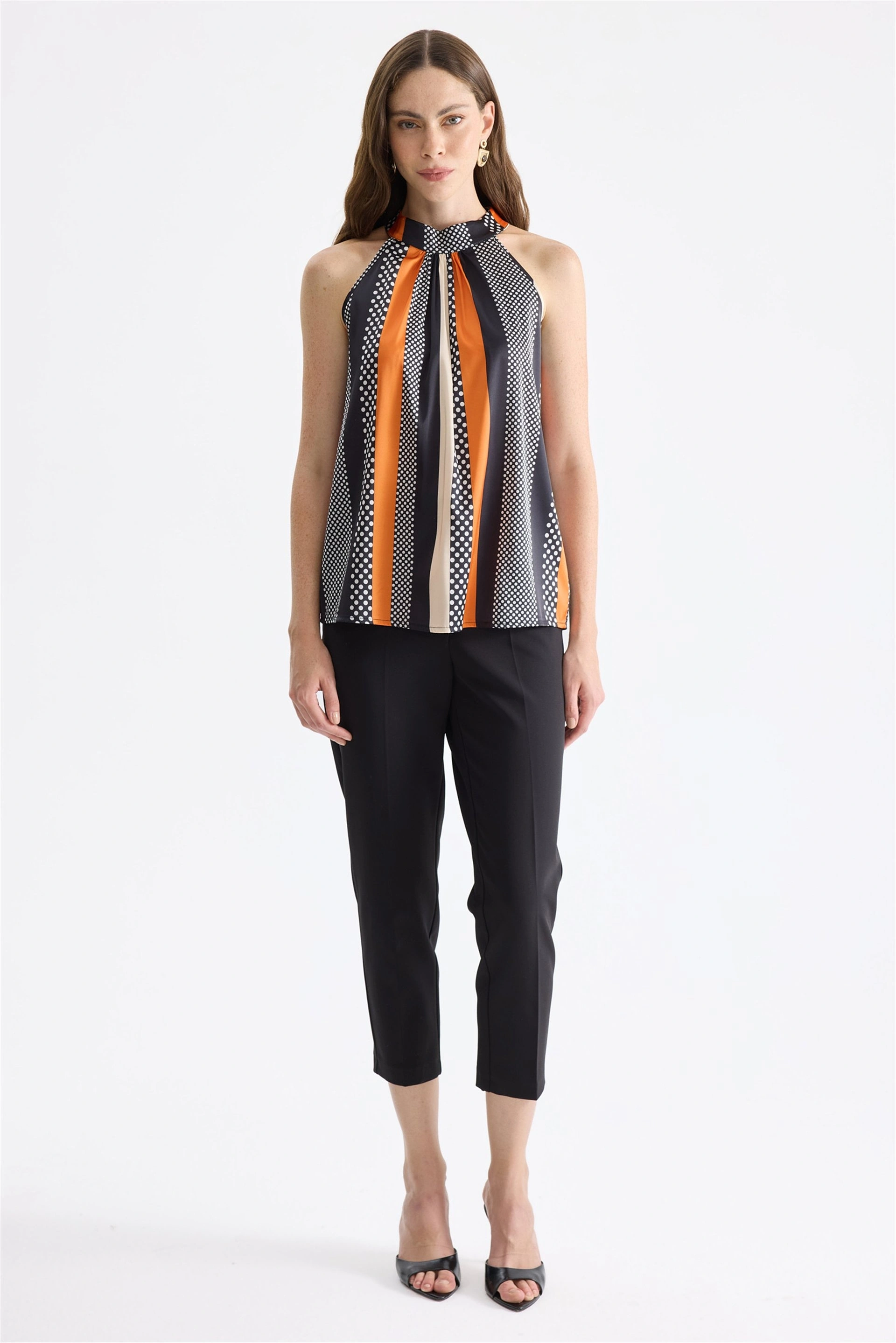 Mİ BLUZ 80497 - ORANGE