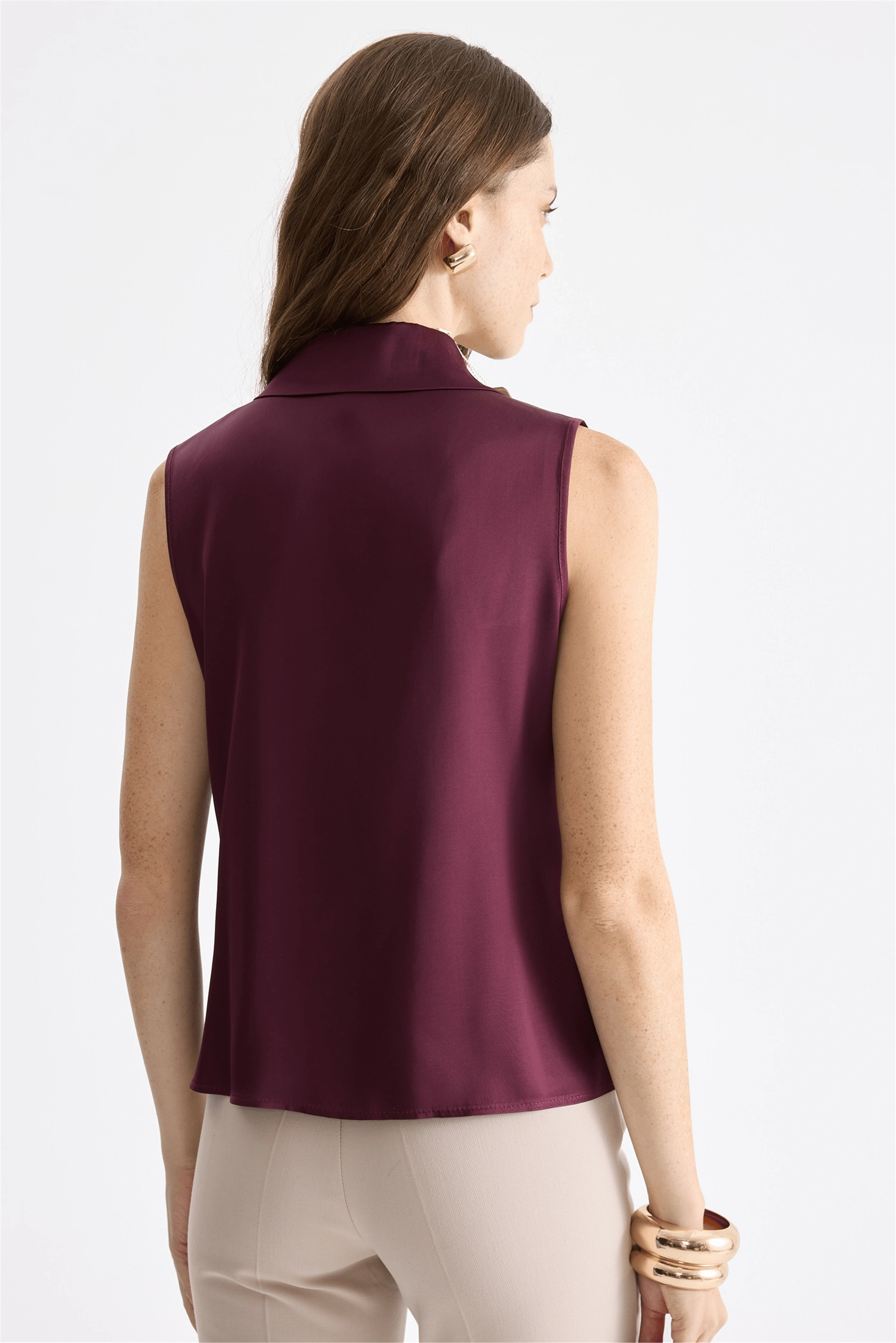 Mİ GÖMLEK 80471 - BORDO