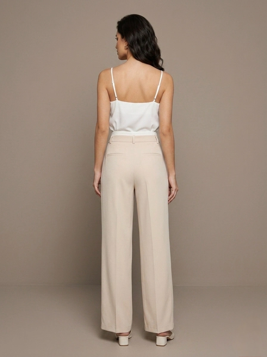Mİ PANTOLON 85320 - KREM
