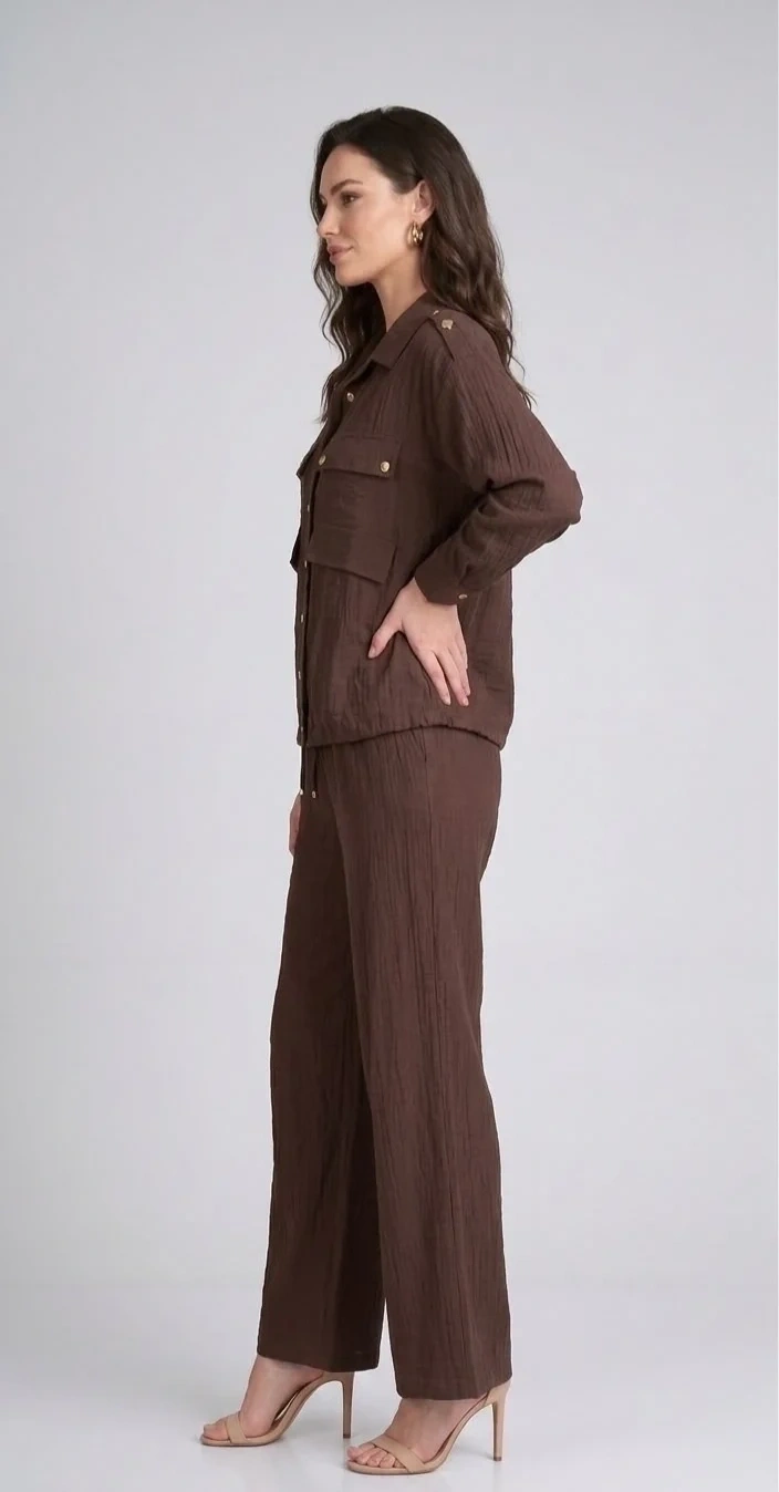 Mİ TUNİK 85364 - KAHVE