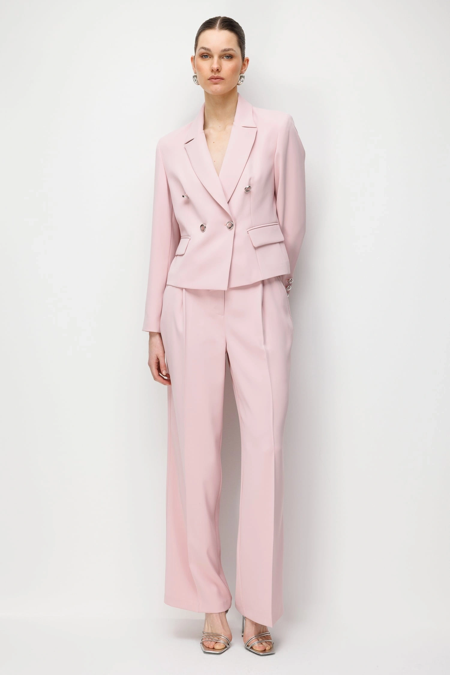 MODAİLGİ CEKET 70050 - 40050 PANTOLON PEMBE