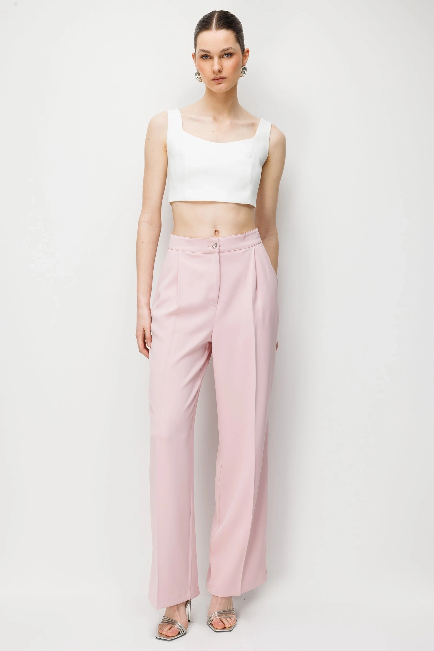 MODAİLGİ CEKET 70050 - 40050 PANTOLON PEMBE