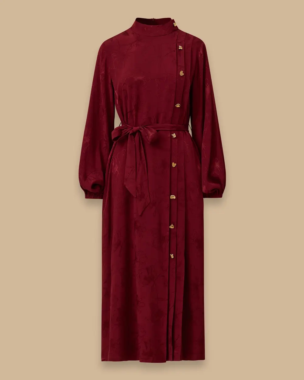 SCL ELBİSE 1311014 - BORDO