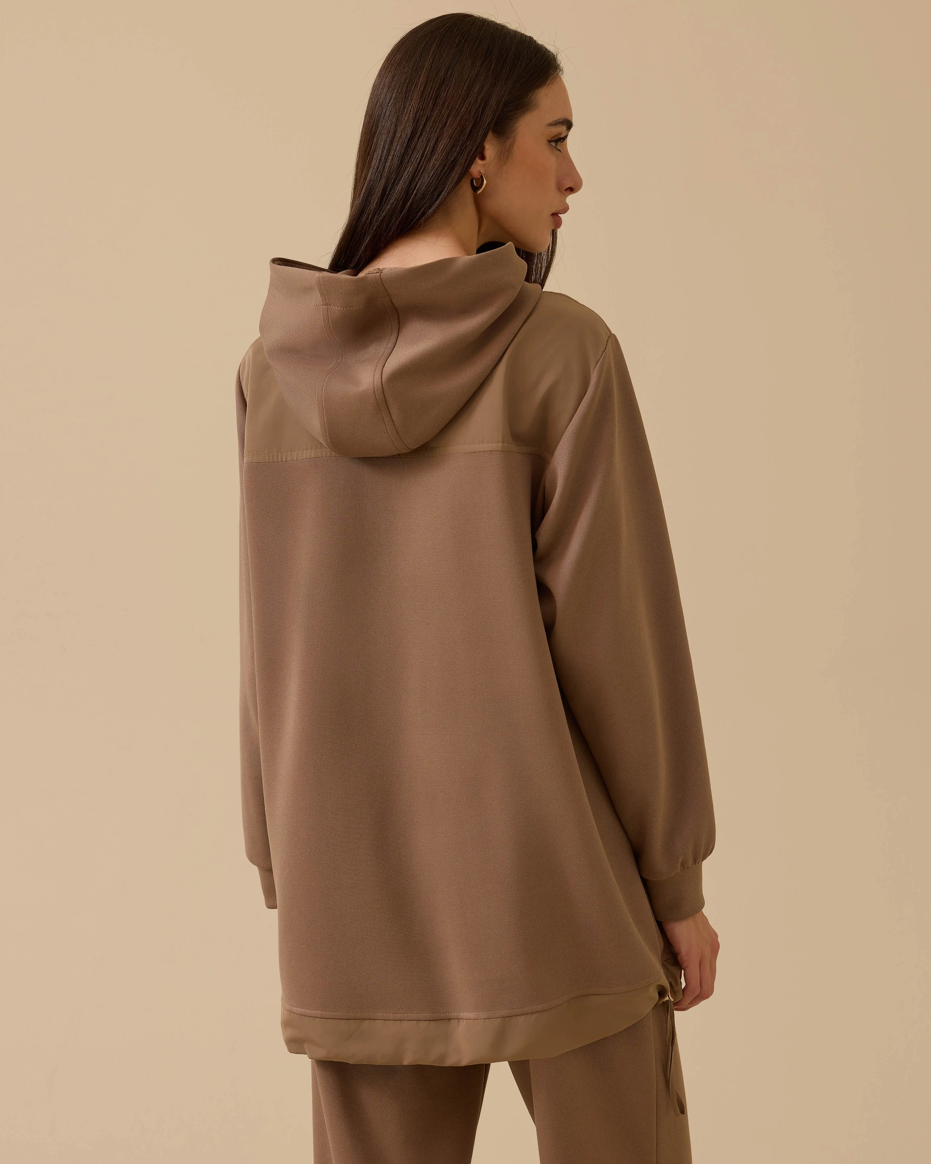 SCL SWEAT 2311018 - VİZON