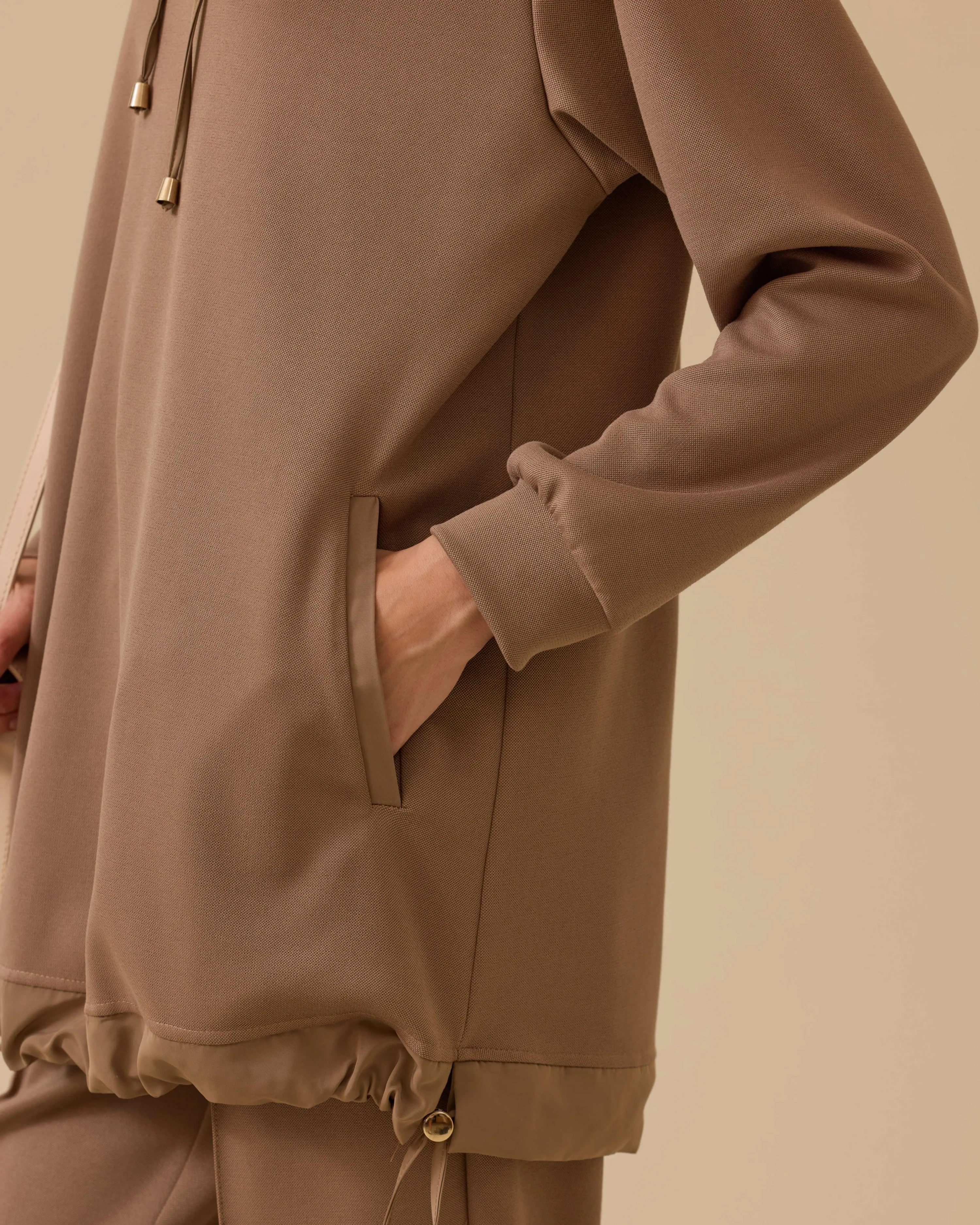 SCL SWEAT 2311018 - VİZON