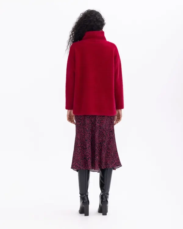 SEÇİL BLUZ 1001017 - BORDO
