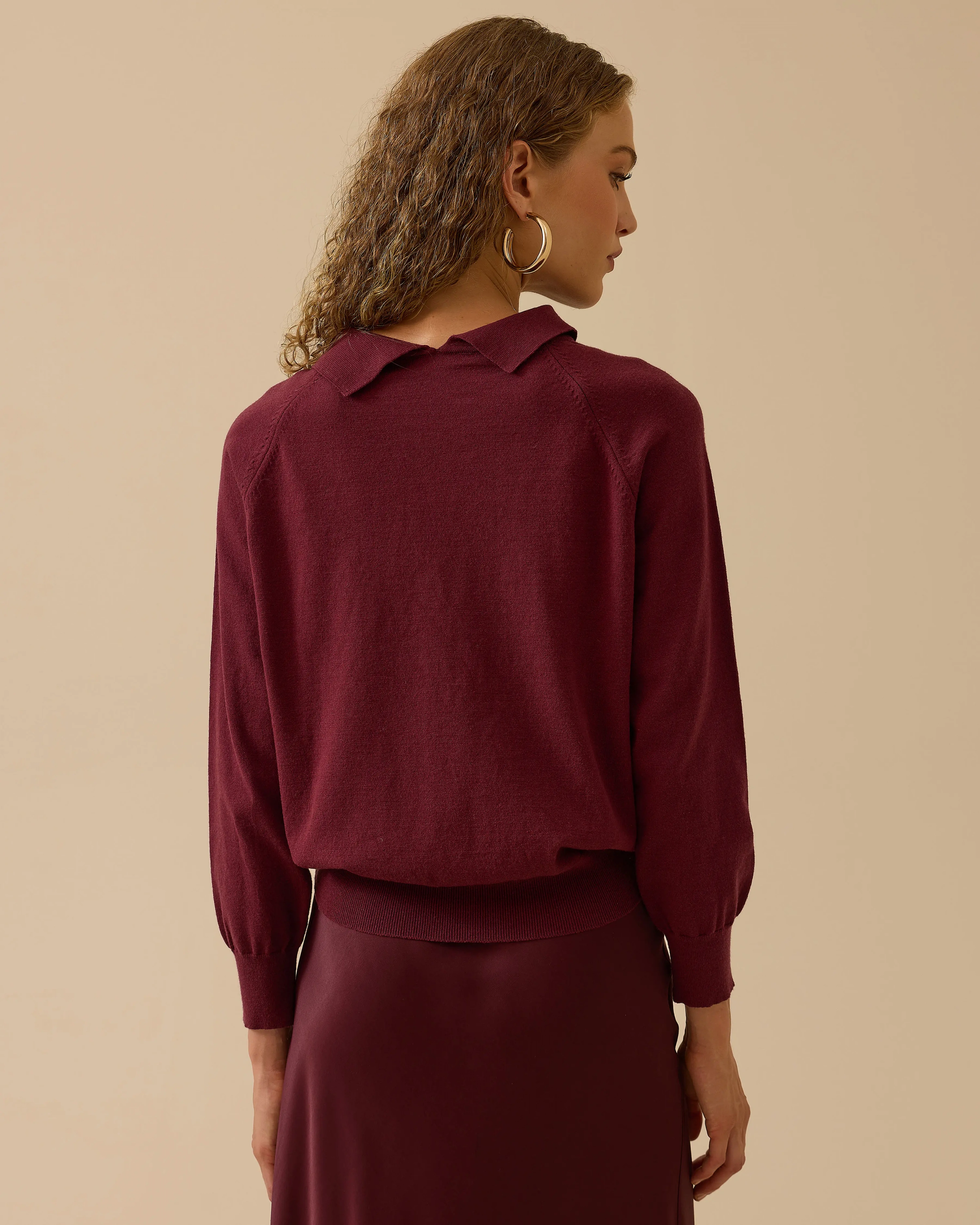 SEÇİL BLUZ 1710008 - BORDO