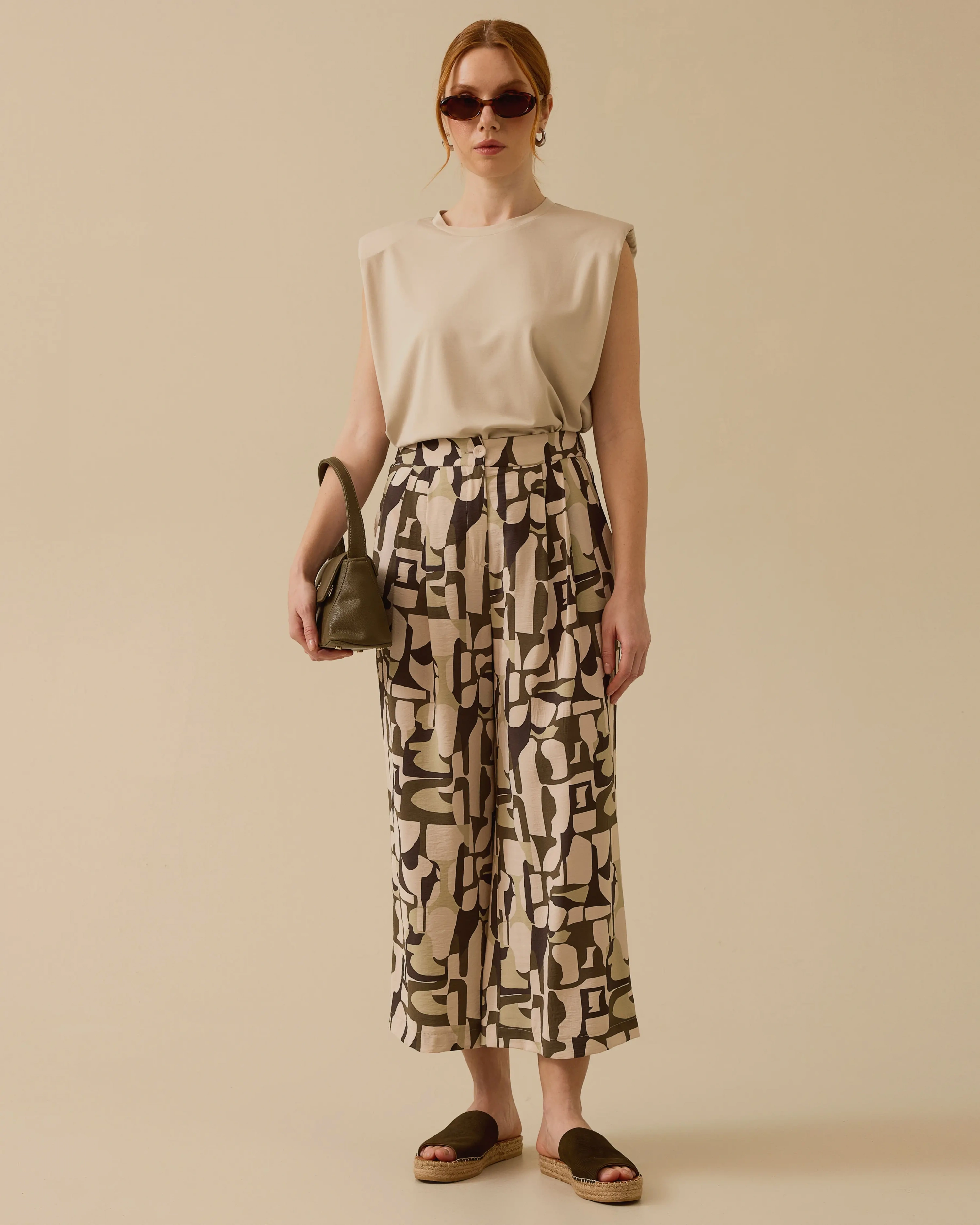 SEÇİL PANT 1010014 - HAKİ