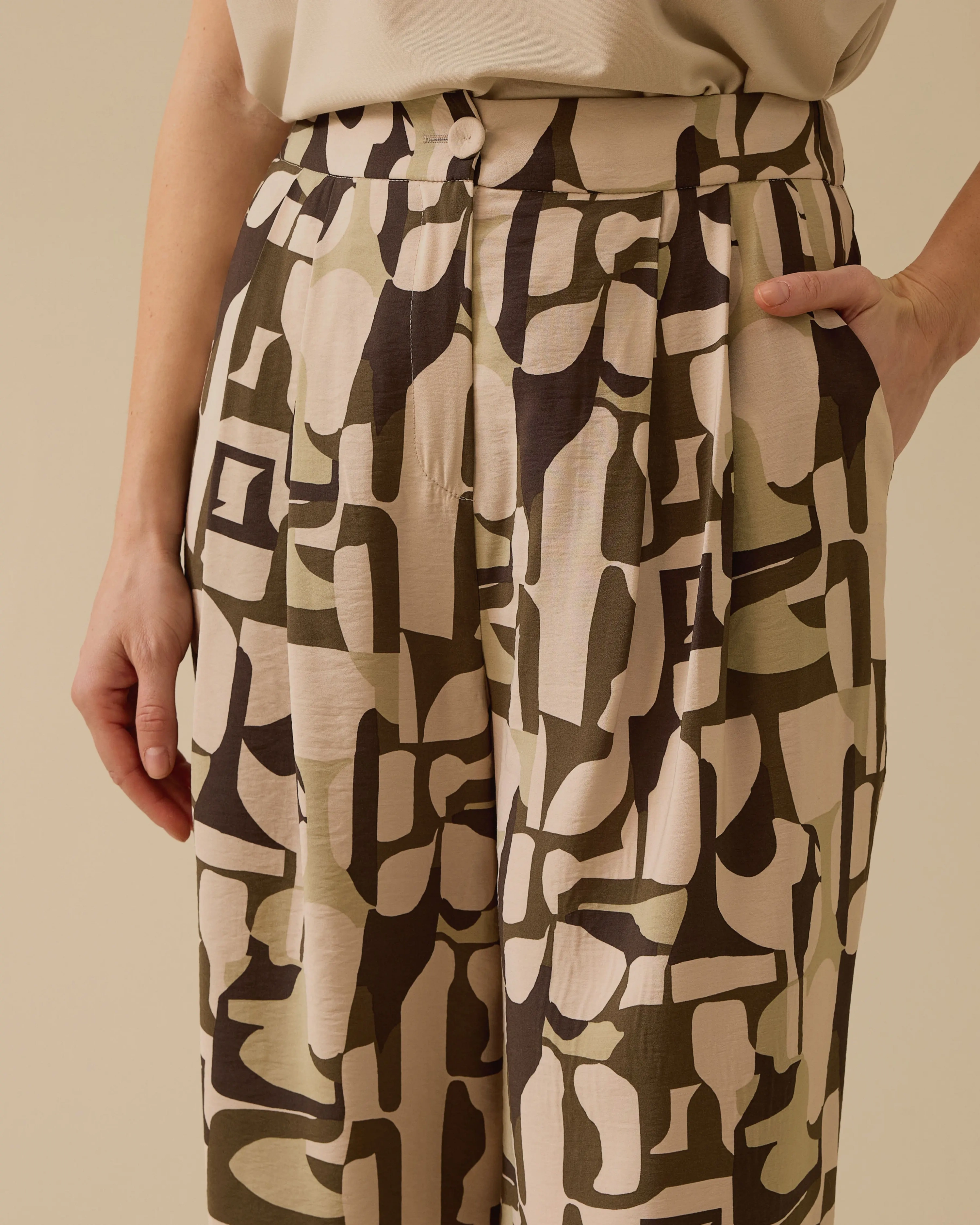 SEÇİL PANT 1010014 - HAKİ