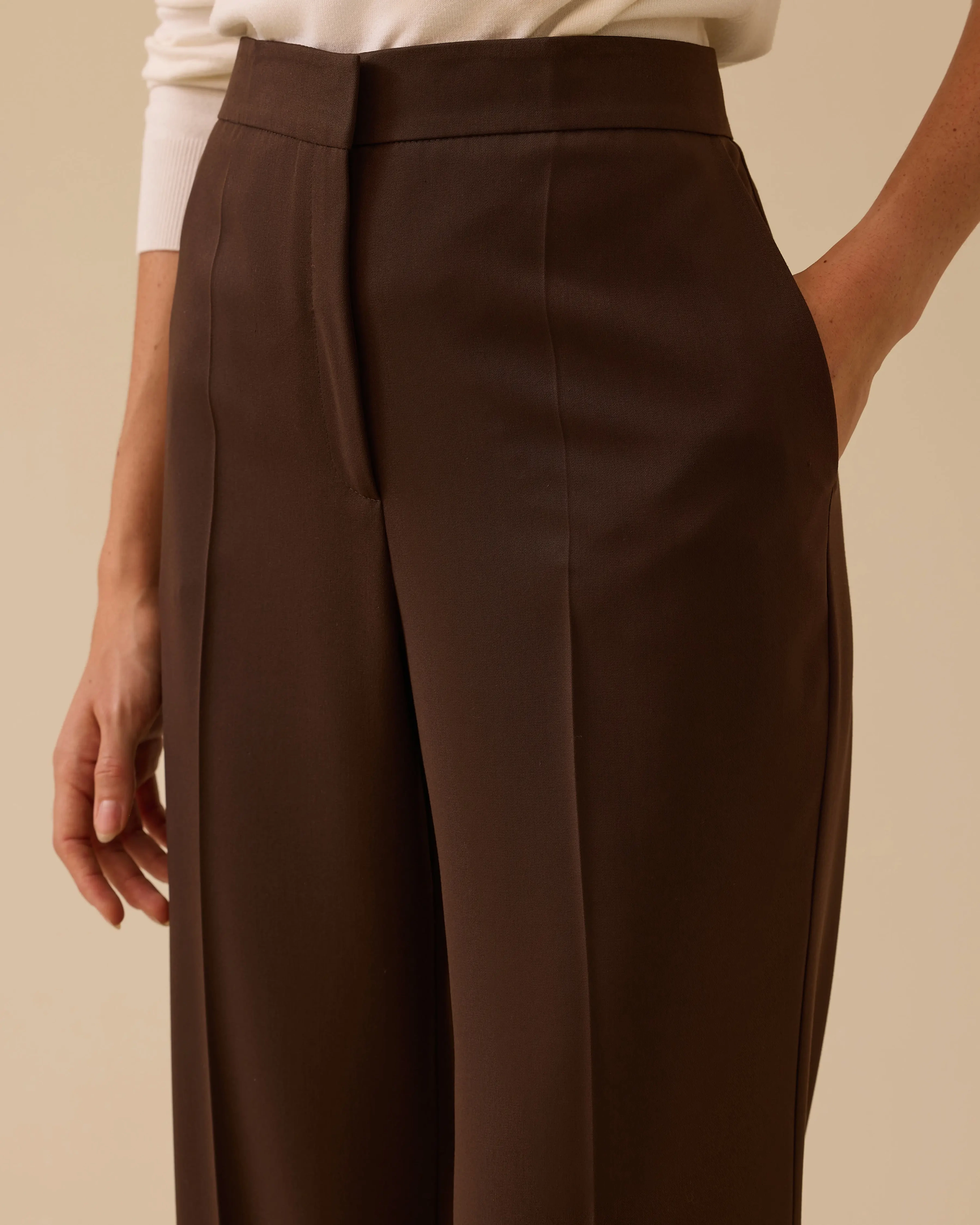SEÇİL PANT. 1010032 - KAHVE