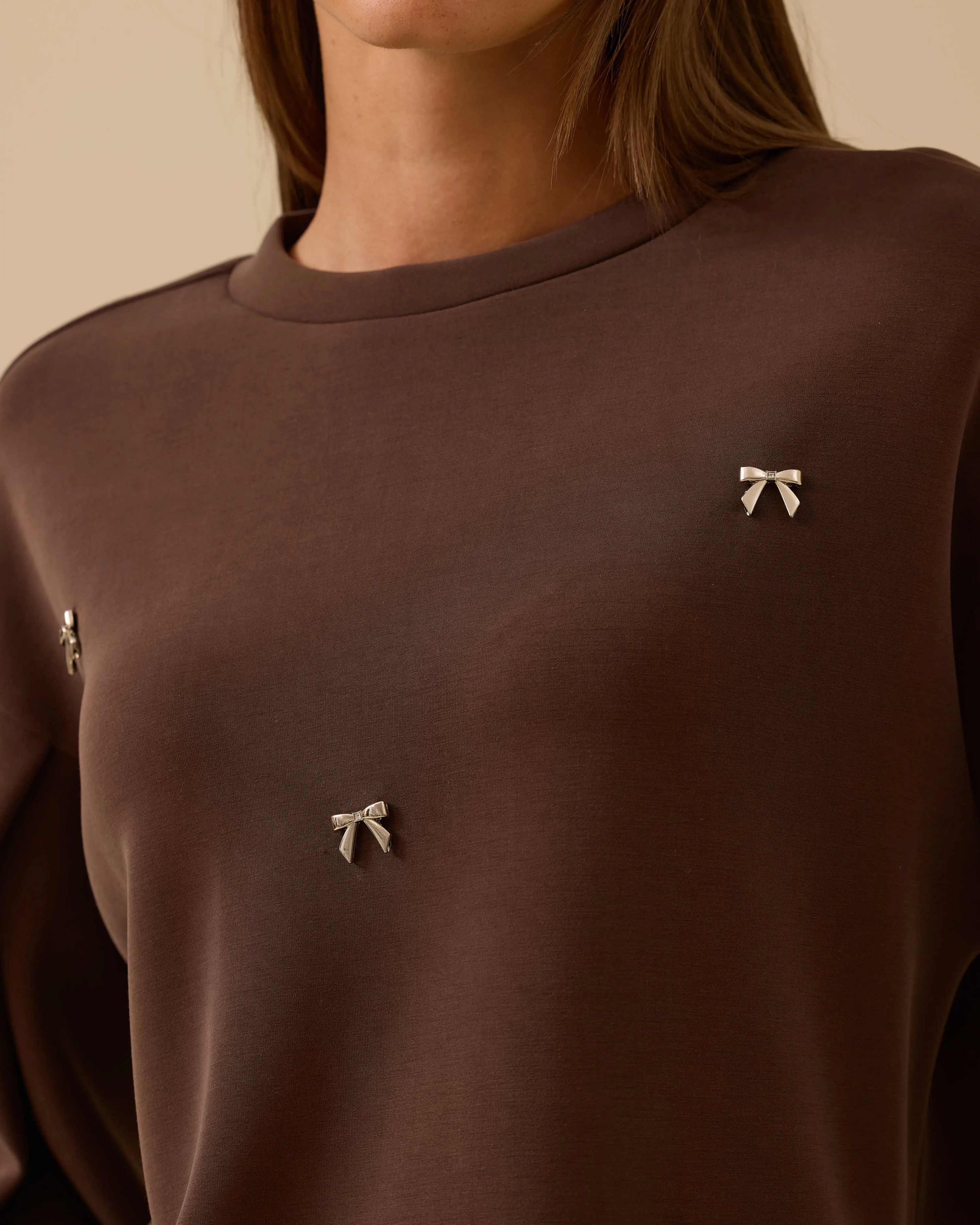 SEÇİL SWEAT 2310002 - KAHVE