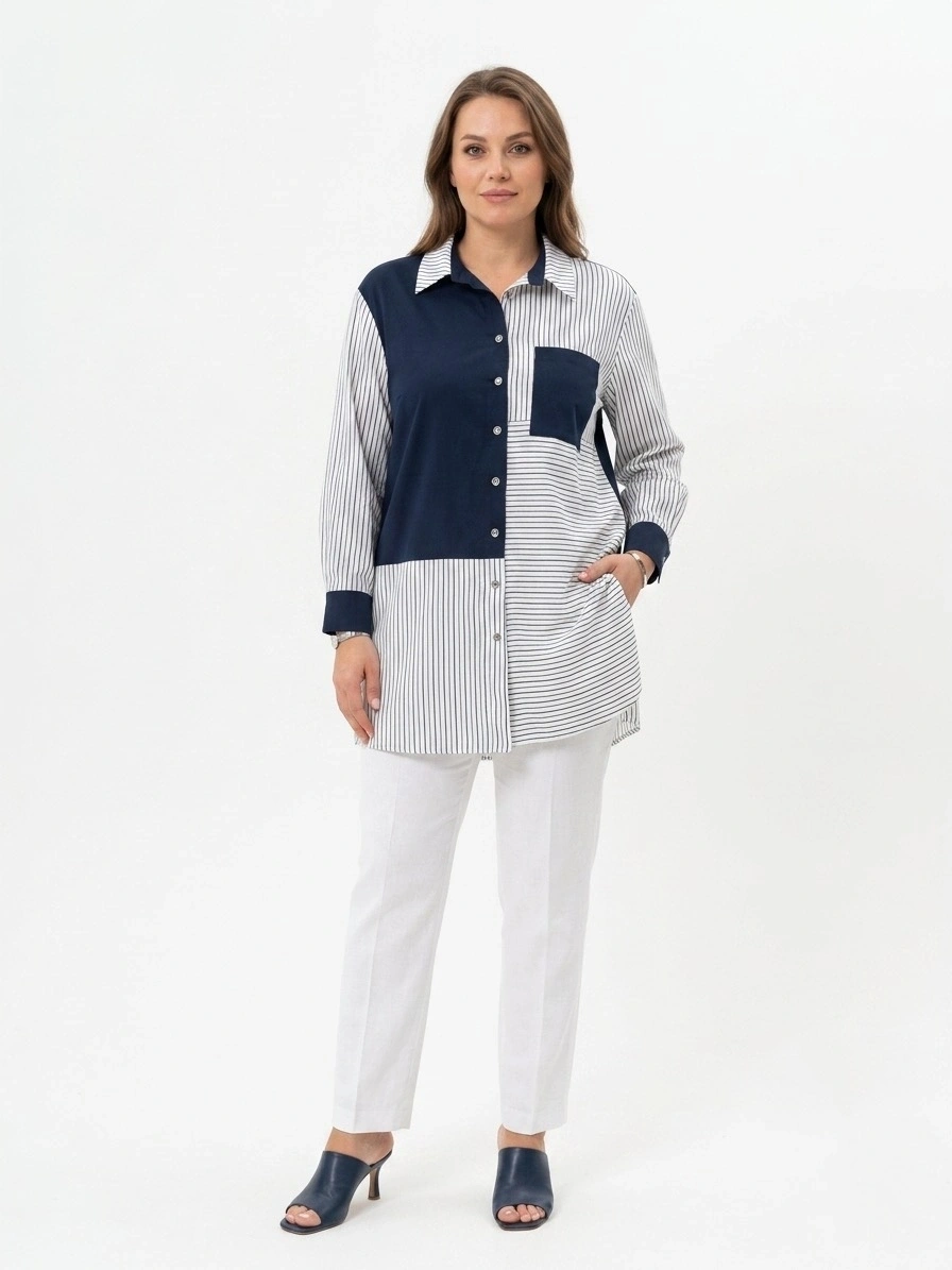 SEDNA TUNİK 3045 - LACİVERT