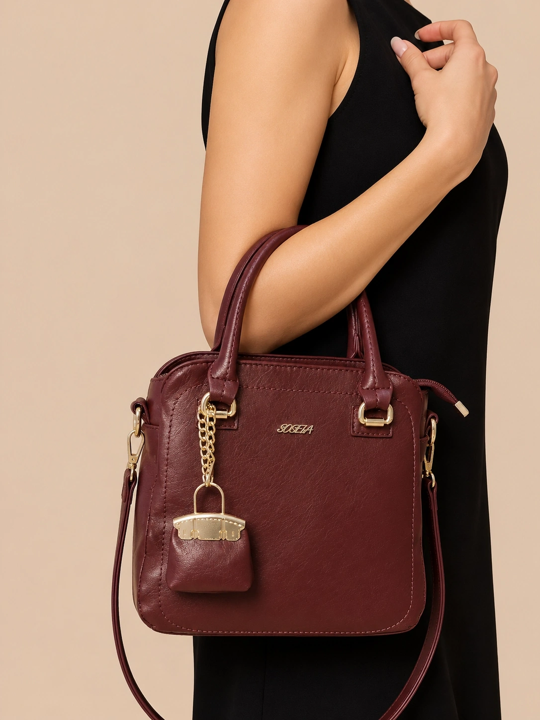 SOSELA ÇANTA 8132 - BORDO