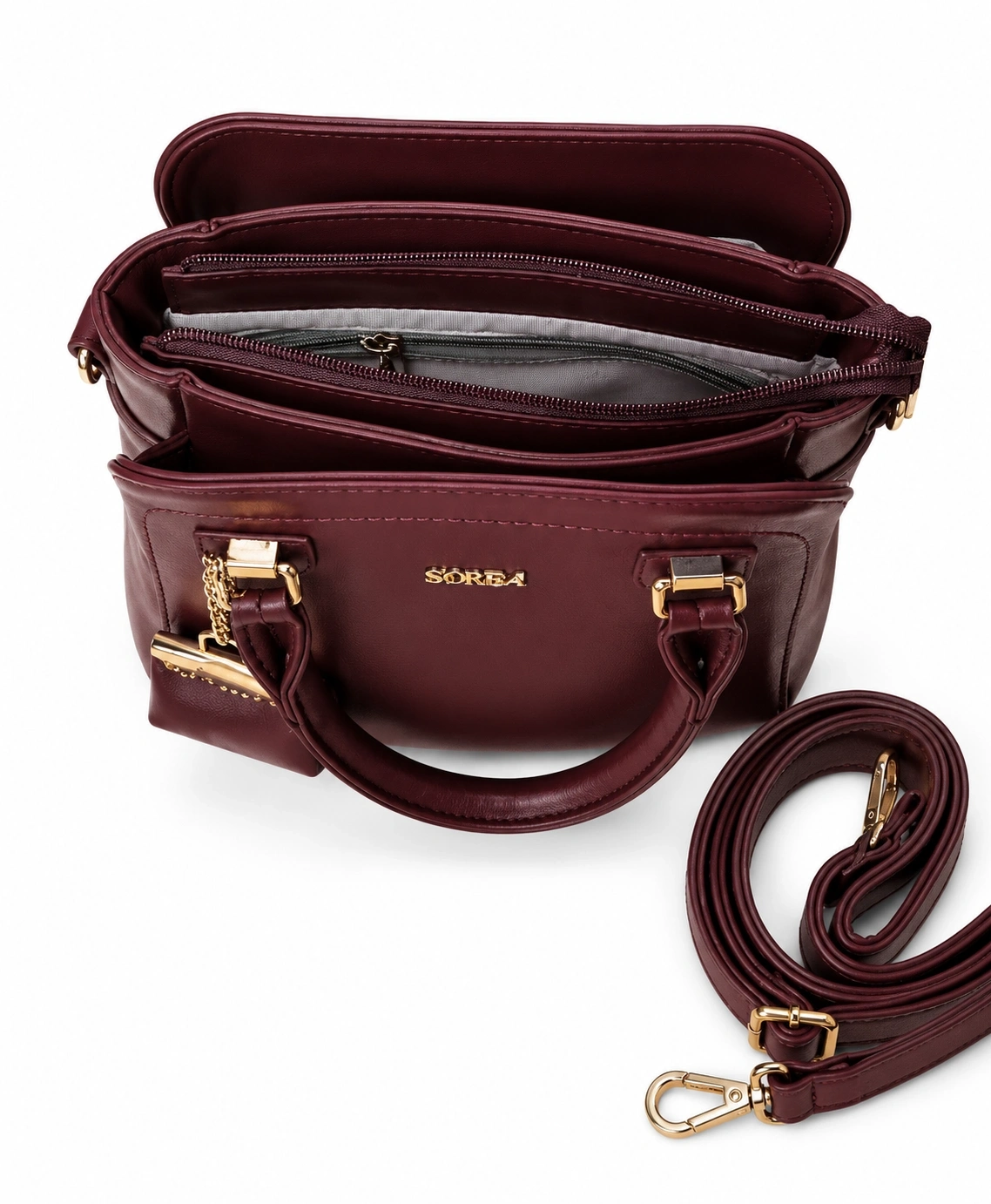 SOSELA ÇANTA 8132 - BORDO