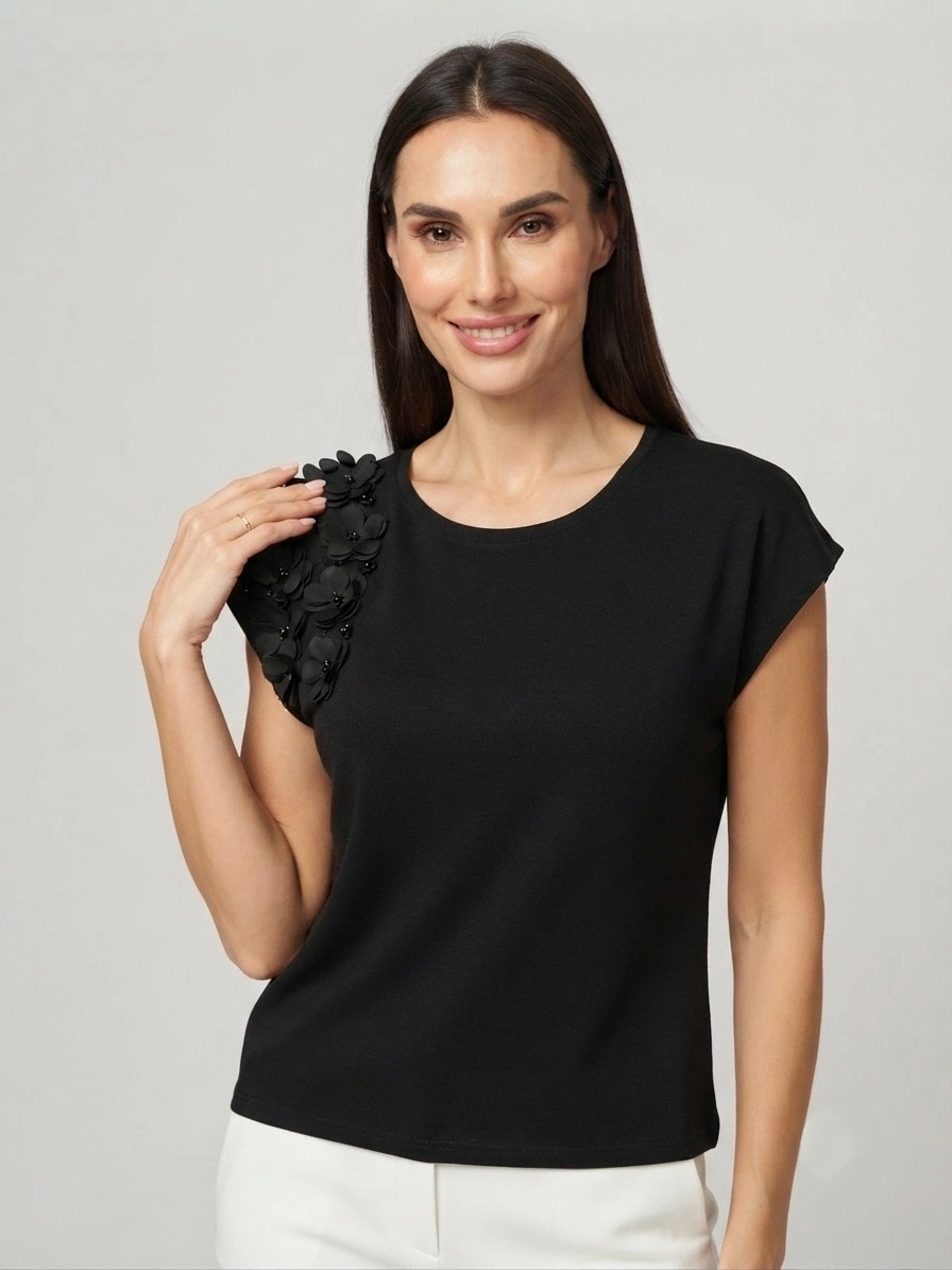 VEDİ TSHIRT 7011 - SİYAH