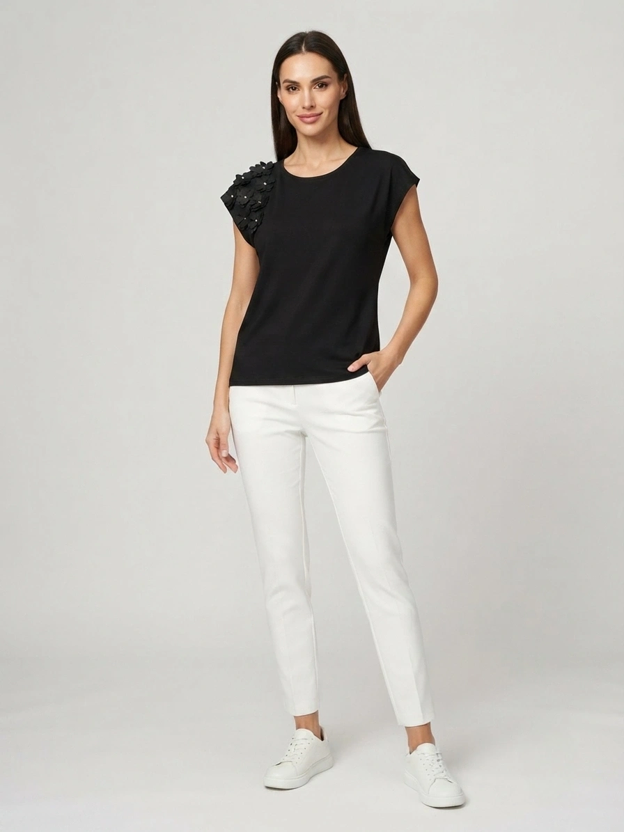 VEDİ TSHIRT 7011 - SİYAH