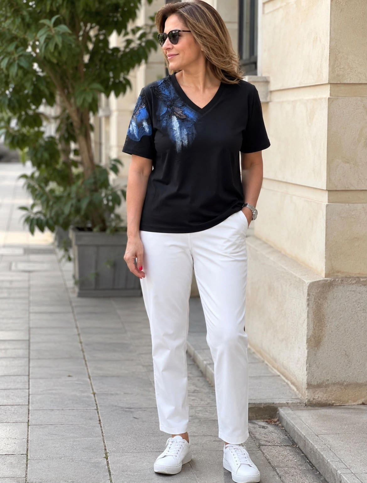 X-LİFE TSHIRT 7040 - SİYAH