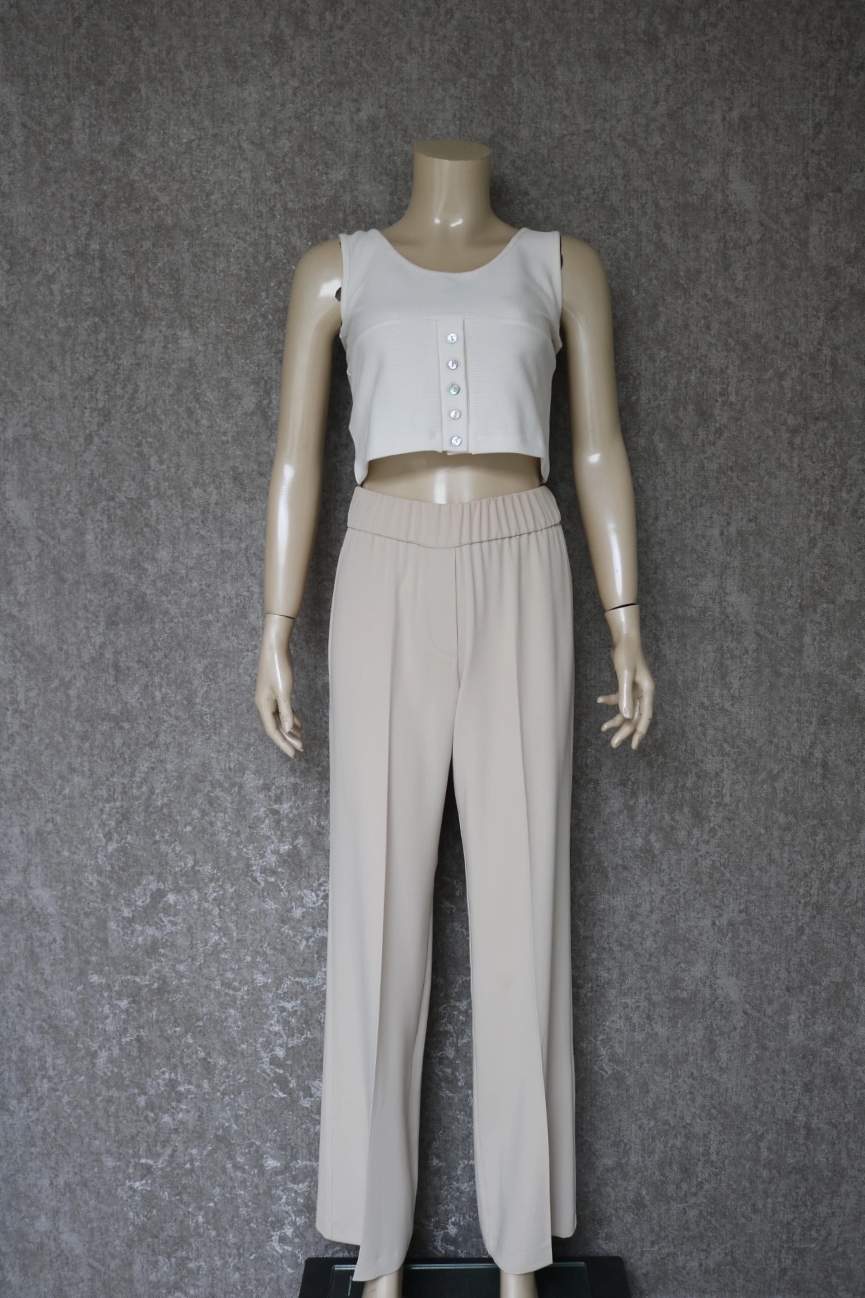 Y.ÖZDEMİR PANTOLON 1395 - KREM