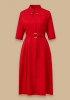 SEÇİL ELBİSE 1310004 - KIRMIZI