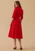SEÇİL ELBİSE 1310004 - KIRMIZI
