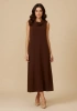 SEÇİL ELBİSE 1310061 - KAHVE