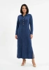 KHAOS ELBİSE 217 - İNDİGO