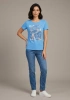 VEDİ T-SHIRT 3040 - MAVİ