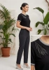 ANGORA BLUZ A110 - SİYAH