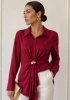 CLİO BLUZ 2398 - BORDO