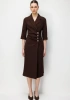 MODAİLGİ ELBİSE 60027 - KAHVE