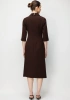 MODAİLGİ ELBİSE 60027 - KAHVE