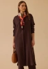 SCL TUNİK 1211024 -PANTOLON 1011022/TAKIM KAHVE