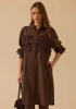 SCL TUNİK 1211009 -PANTOLON 1011009/TAKIM KAHVE