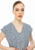 Mİ ELBİSE 80303 - LACİVERT