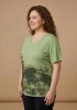 X-LİFE TSHIRT 7041 - YEŞİL