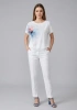 VEDİ BLUZ 7114 - BEYAZ