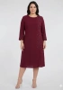 EZZE ELBİSE 8215 - BORDO