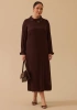 GALA-Xİ ELBİSE 1314026 - KAHVE