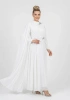 AHENK ABİYE ELBİSE 1094 - EKRU
