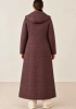 BERRİN YILDIZ MANTO 8670 - KAHVE