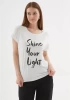 FASHION BLUZ 0074K - BEYAZ