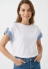 FASHION BLUZ 242K1 - BEYAZ