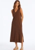 FASHION ELBİSE 378K1 - KAHVE